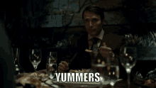 Yummers Hannibal GIF - Yummers Hannibal Hannibal Lecter GIFs
