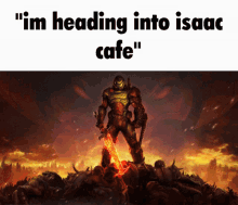 Isaac Cafe Doom GIF - Isaac Cafe Doom GIFs