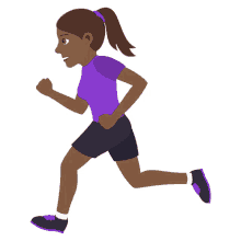 running joypixels jogging go for a run runner