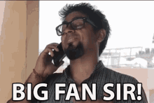 Abijit Ganguly Big Fan Sir GIF - Abijit Ganguly Big Fan Sir Fan GIFs