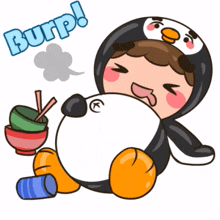 burp penguin