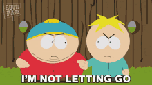 Im Not Letting Go Eric Cartman GIF - Im Not Letting Go Eric Cartman Butters Stotch GIFs