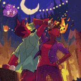 Monster Camp Drinking Monster Camp Party GIF - Monster Camp Drinking Monster Camp Party Monster Prom Damien GIFs