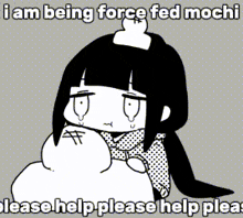 Mochi Force Fed GIF