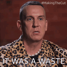 It Was A Waste Jeremy Scott GIF - It Was A Waste Jeremy Scott Making The Cut GIFs