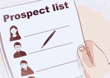 prospect list p20 list pen