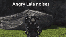 angry lalafell ffxiv lalafell warrior