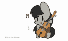 mlp octavia melody pony cello