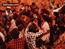 Fans While Their Favorite Hero Reference Comes In Sr Kalyanamandapam        .Gif GIF