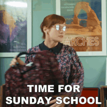 Time For Sunday School Born Without Bones GIF