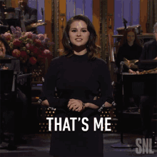 Thats Me Selena Gomez GIF - Thats Me Selena Gomez Saturday Night Live GIFs