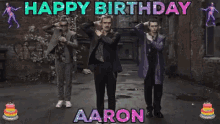 Happy Birthday Aaron Aaron GIF - Happy Birthday Aaron Birthday Aaron Aaron GIFs
