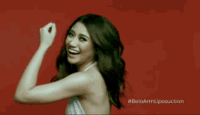 Morissette Amon Smile GIF - Morissette Amon Smile Peace Sign GIFs