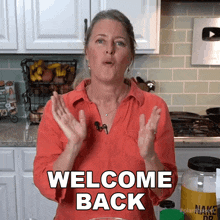 Welcome Back Jill Dalton GIF - Welcome Back Jill Dalton The Whole Food Plant Based Cooking Show GIFs
