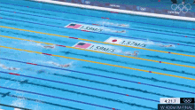 300m swimming