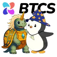Btcs Blockchain Sticker