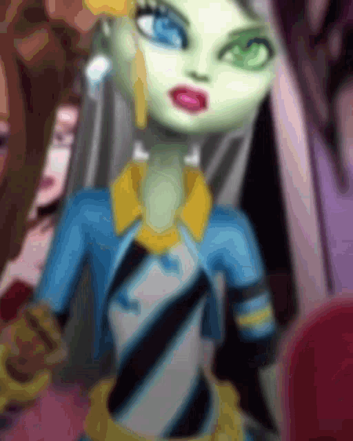 Krolscircus Frankie Stein GIF - Krolscircus Frankie stein Monster high -  Discover & Share GIFs