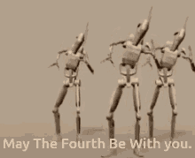 Star Wars Battle Droids GIF - Star Wars Battle Droids May The Fourth GIFs