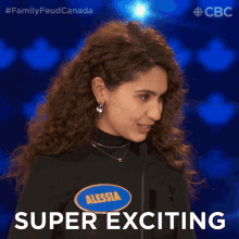 Super Exciting Alessia Cara GIF - Super Exciting Alessia Cara Family Feud Canada GIFs