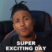 Super Exciting Day Marco Wilson GIF - Super Exciting Day Marco Wilson Marco Wilson Three GIFs