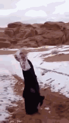 When It Snows In Saudi Arabia GIF