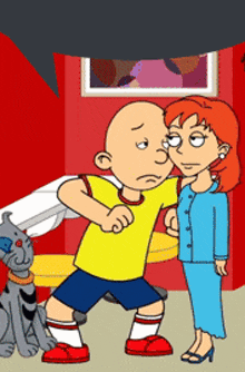 Caillou Caillou Gets Grounded GIF