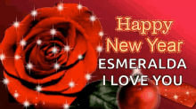 Happy New Year Rose GIF - Happy New Year New Year Rose GIFs