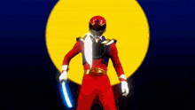 a person holding a sword in front of a sign that says rako