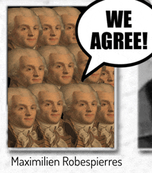 Robespierre We Agree GIF - Robespierre We Agree French Revolution GIFs