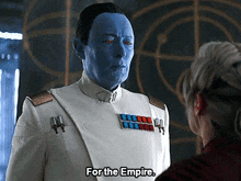 Thrawn For The Empire GIF - Thrawn For The Empire Lars Mikkelsen GIFs