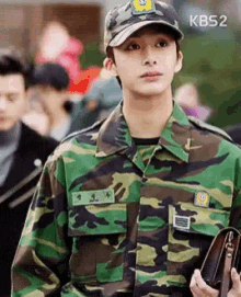 Hyungwon Soldier GIF