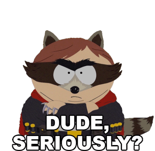Dude Seriously The Coon Sticker - Dude Seriously The Coon Eric Cartman Stickers