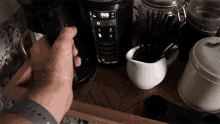 Pouring Coffee Clintustv GIF - Pouring Coffee Clintustv Morning Coffee GIFs
