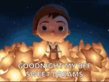 Good Night Bff GIF - Good Night Bff Wishing GIFs
