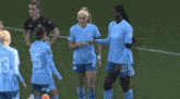 Mcwfc Manchester City Women GIF - Mcwfc Manchester City Women High Five GIFs