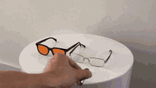 Blue Light Blocking Glasses Sunglasses GIF - Blue Light Blocking Glasses Sunglasses Eyeglasses GIFs