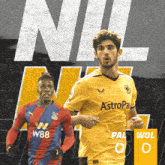 a man in a yellow astropa jersey runs next to another man in a red and blue jersey
