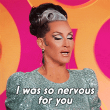 I Was So Nervous For You Michelle Visage GIF - I Was So Nervous For You Michelle Visage Rupaul’s Drag Race All Stars GIFs