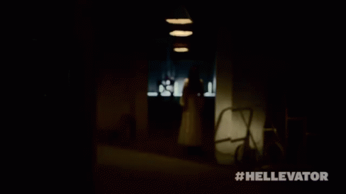 Creepy Girl GIF - Hellevator Series Elevator Horror GIFs