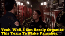 Station19 Andy Herrera GIF - Station19 Andy Herrera Yeah Well I Can Barely Organize GIFs