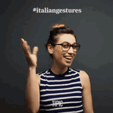 Italian Gestures Hello GIF - Italian Gestures Hello Hello Kitty GIFs