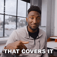 That Covers It Marques Brownlee GIF - That Covers It Marques Brownlee That Explains It GIFs