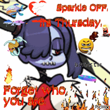 Sparkle Off Sparkle On Its Wednesday GIF - Sparkle Off Sparkle On Its Wednesday Sparkle On GIFs