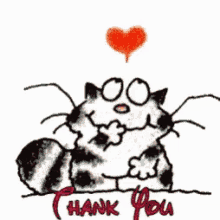 Thank You Kitty GIF - Thank You Kitty Hearts GIFs
