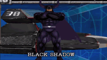 Black Shadow Idle Animation GIF