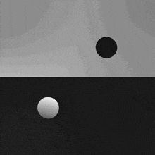 a black and white drawing of a black and white circle