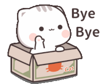 Chibi Cat Mochi Cat Sticker - Chibi Cat Mochi Cat White Cat Stickers