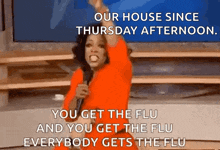 Oprah Flu GIF - Oprah Flu You Get The Flu GIFs