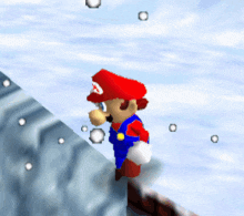 Super Mario 64 Sm64 GIF - Super Mario 64 Sm64 Cool Cool Mountian GIFs