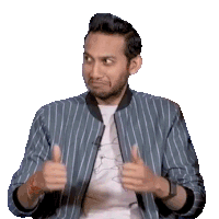 Two Thumbs Up Ritesh Agarwal Sticker - Two Thumbs Up Ritesh Agarwal Pinkvilla Stickers